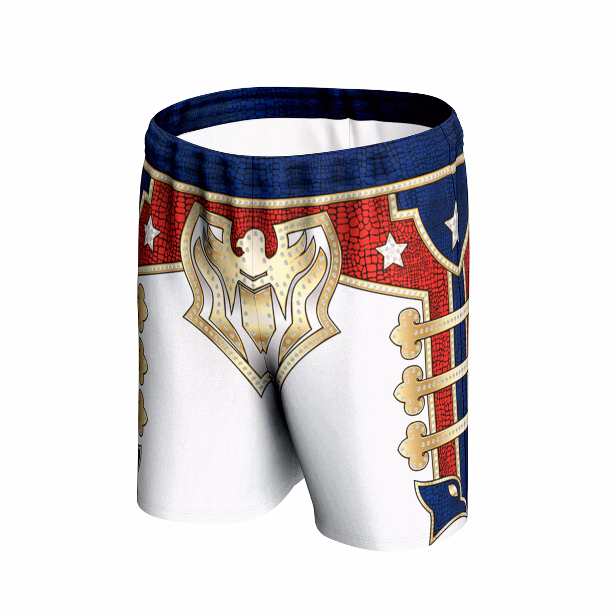Men's ProSphere White Cody Rhodes WrestleMania 40 Entrance Shorts 3 Men's ProSphere White Cody Rhodes WrestleMania 40 Entrance Shorts