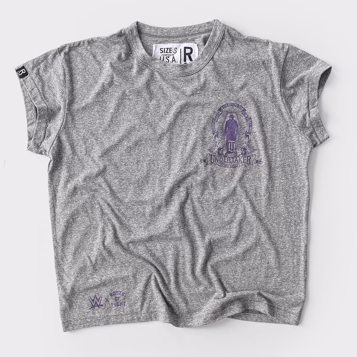 Women's Roots of Fight Gray The Undertaker Deadman Inc. Tri-Blend T-Shirt 3 Women's Roots of Fight Gray The Undertaker Deadman Inc. Tri-Blend T-Shirt