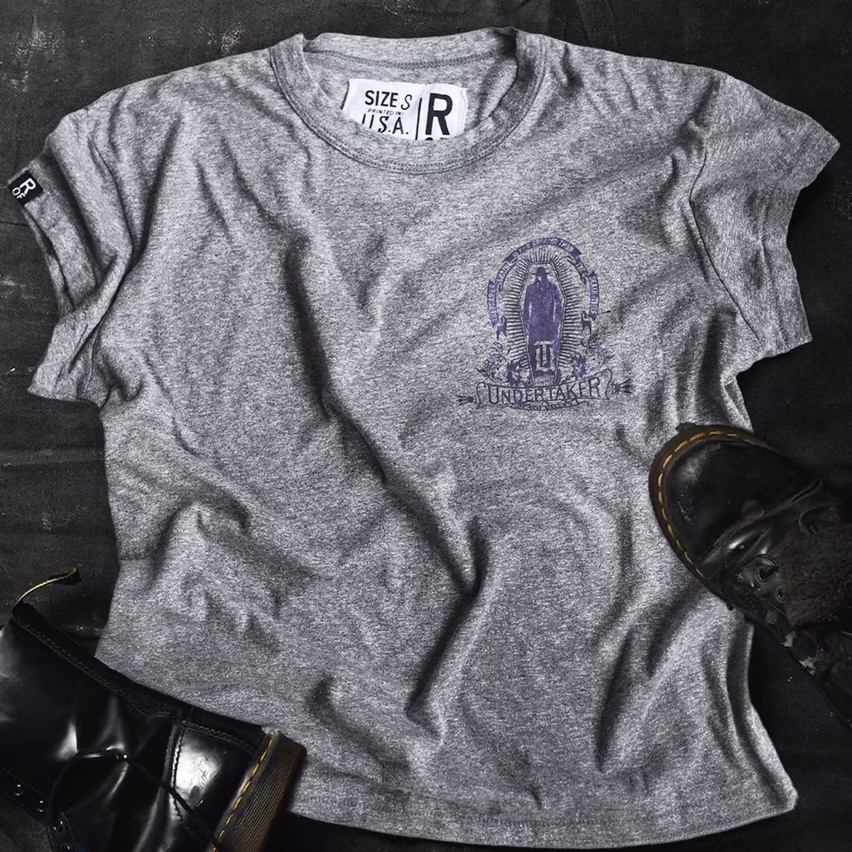 Women's Roots of Fight Gray The Undertaker Deadman Inc. Tri-Blend T-Shirt 9 Women's Roots of Fight Gray The Undertaker Deadman Inc. Tri-Blend T-Shirt