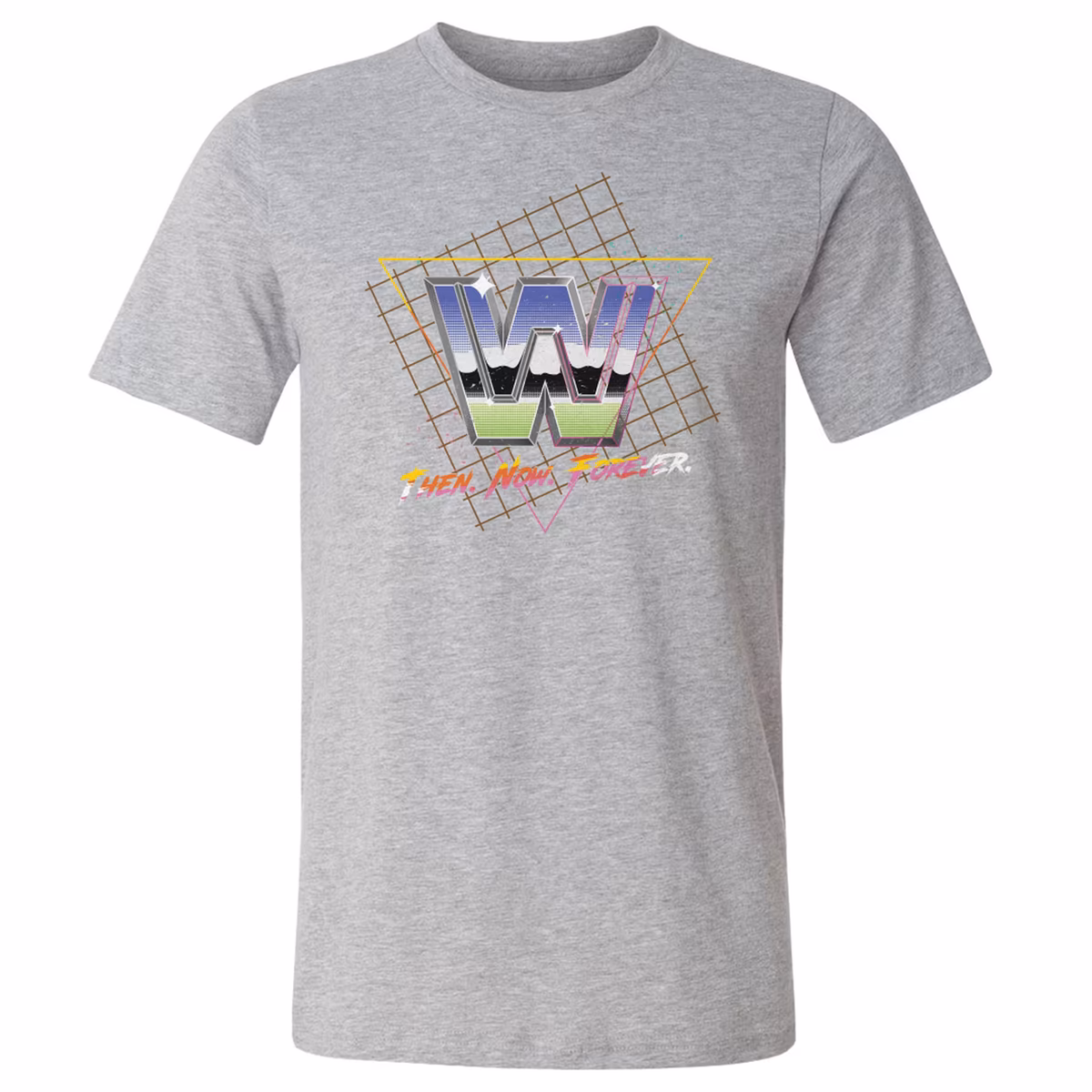 Men's 500 Level Heather Gray WWE T-Shirt 1 Men's 500 Level Heather Gray WWE T-Shirt