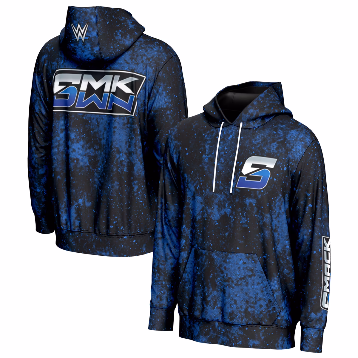 Men's ProSphere Black SmackDown Pullover Hoodie 12 Men's ProSphere Black SmackDown Pullover Hoodie