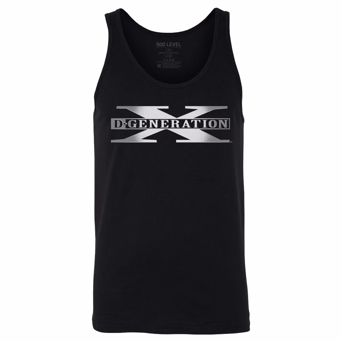 Men's 500 Level Black D-Generation X  Tank Top
