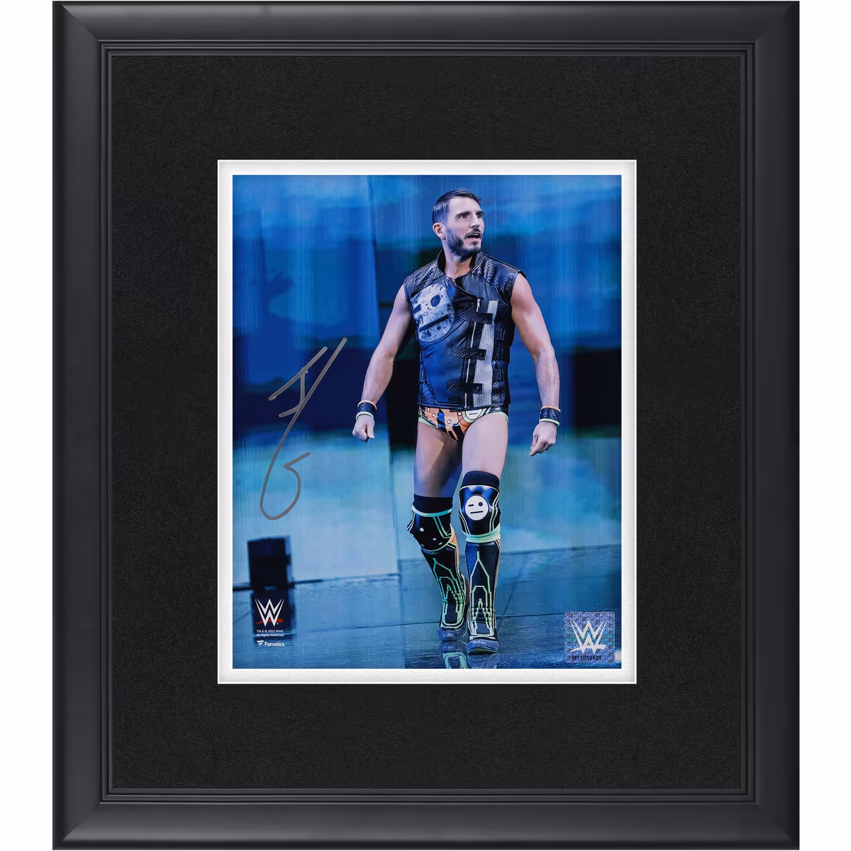 Johnny Gargano WWE Autographed Framed 8" x 10" Entrance Photograph