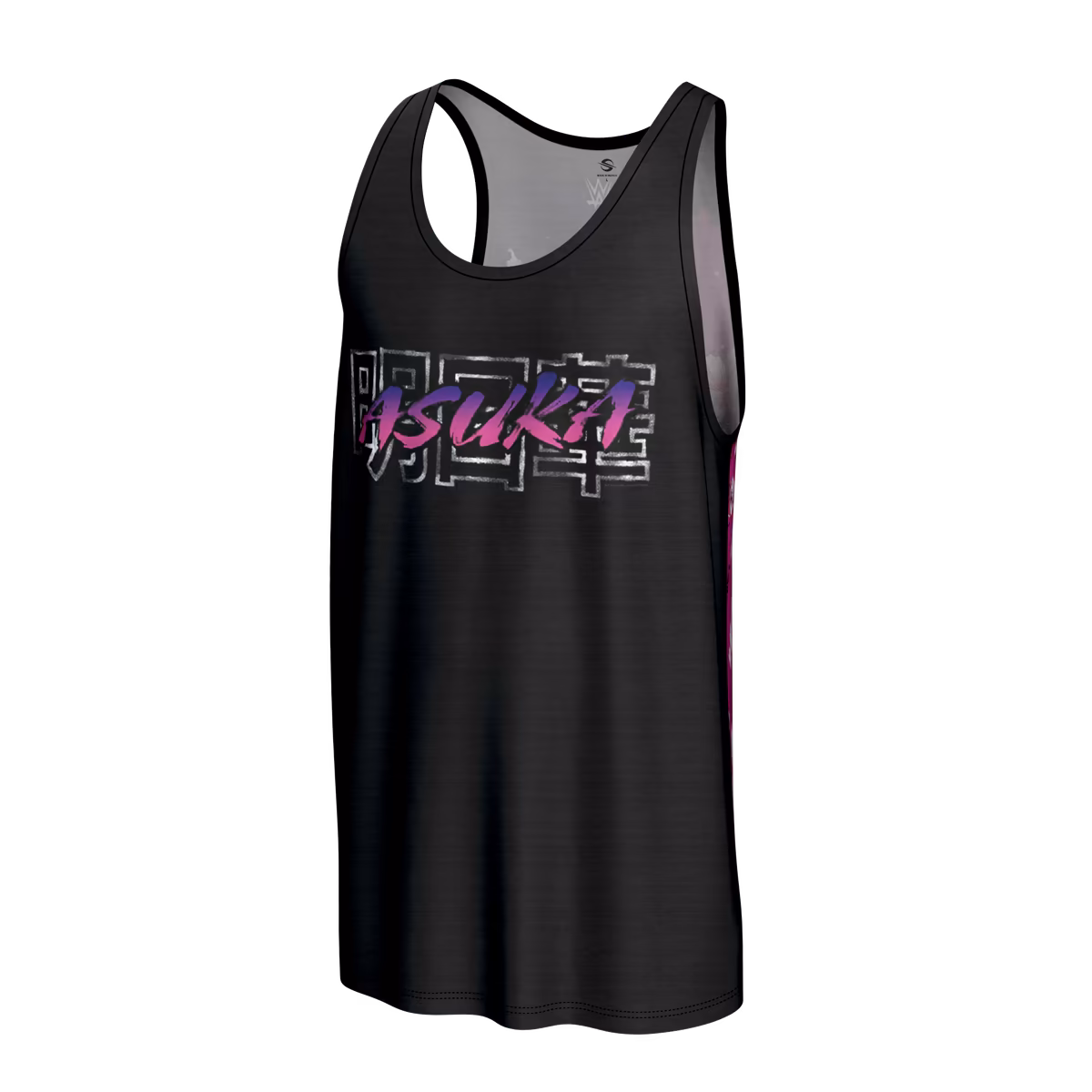 Men's ProSphere Black Asuka Blossom Tank Top 3 Men's ProSphere Black Asuka Blossom Tank Top