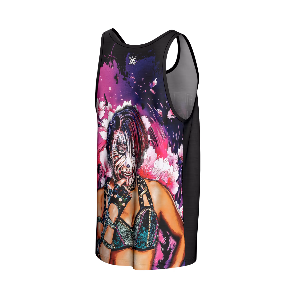 Men's ProSphere Black Asuka Blossom Tank Top 4 Men's ProSphere Black Asuka Blossom Tank Top