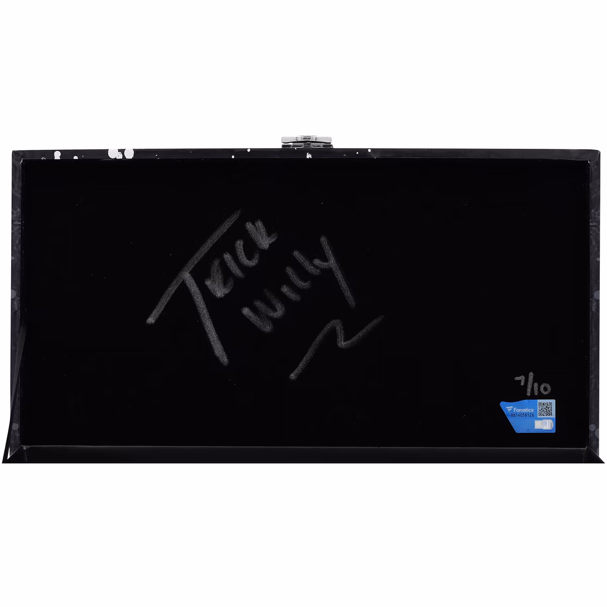 Trick Williams WWE Autographed WrestleMania 42 Side Plate Set In Gift Box - Limited Edition of 10 3 Trick Williams WWE Autographed WrestleMania 42 Side Plate Set In Gift Box - Limited Edition of 10