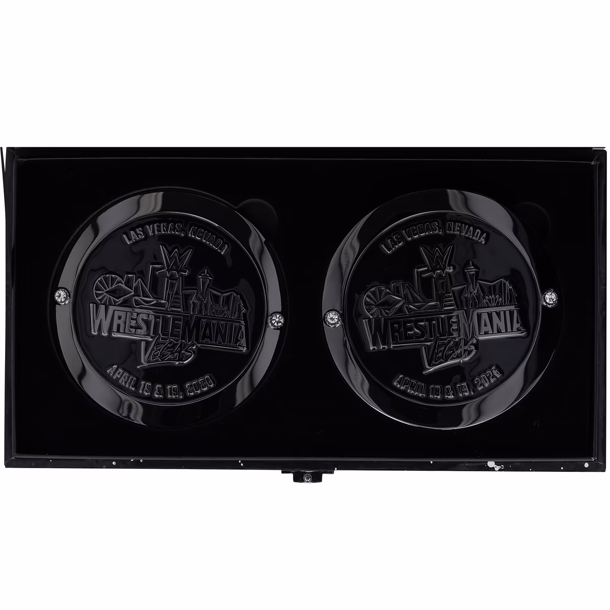 Trick Williams WWE Autographed WrestleMania 42 Side Plate Set In Gift Box - Limited Edition of 10 4 Trick Williams WWE Autographed WrestleMania 42 Side Plate Set In Gift Box - Limited Edition of 10