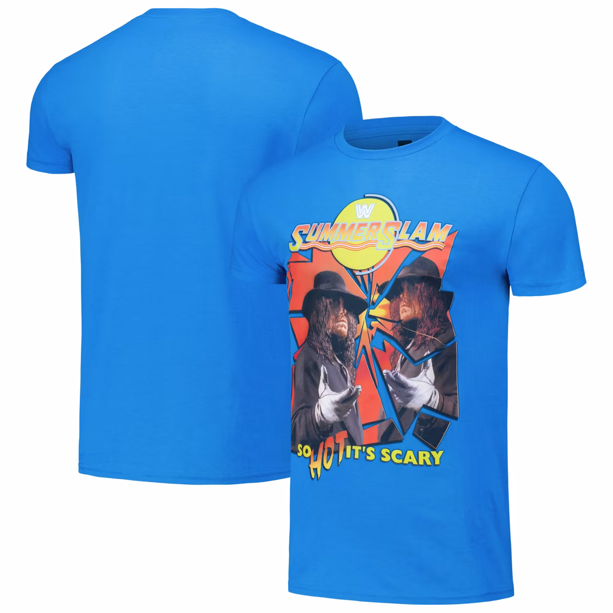 Men's Blue WWE SummerSlam 1994 Event Retro T-Shirt