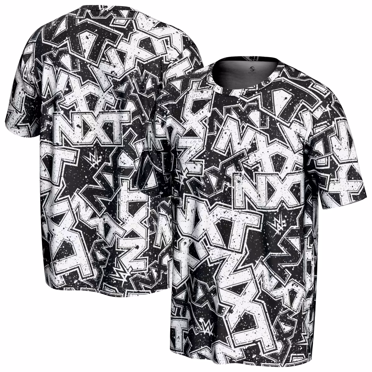 Men's ProSphere Black NXT Logo Allover Print T-Shirt 3 Men's ProSphere Black NXT Logo Allover Print T-Shirt