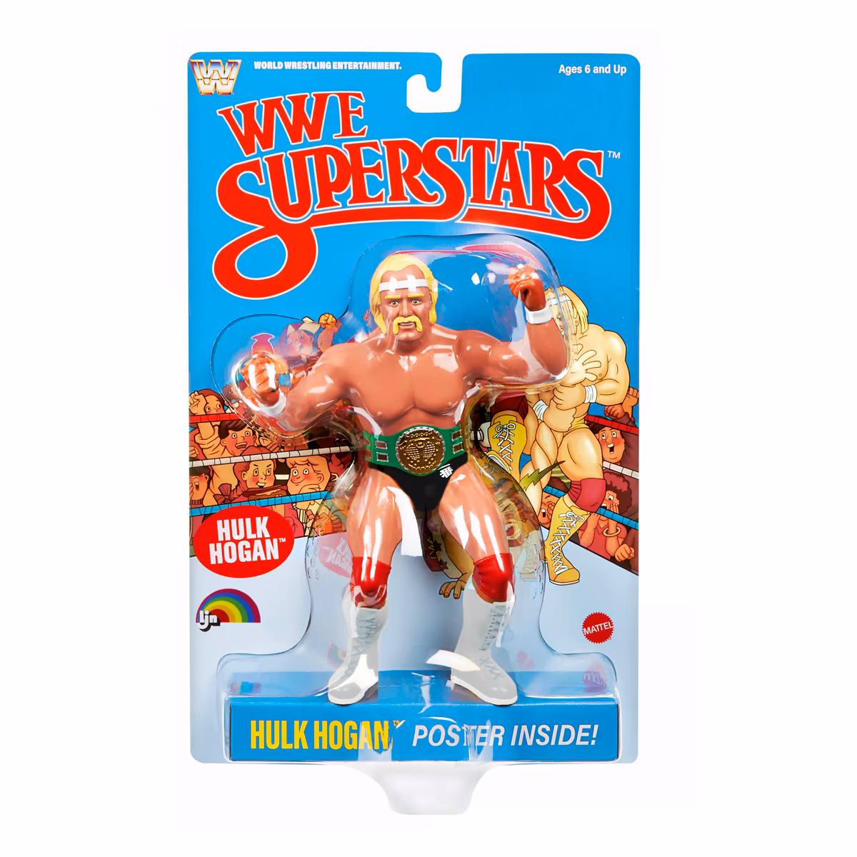 Hulk Hogan WWE Mattel LJN Superstars Series 5 Action Figure