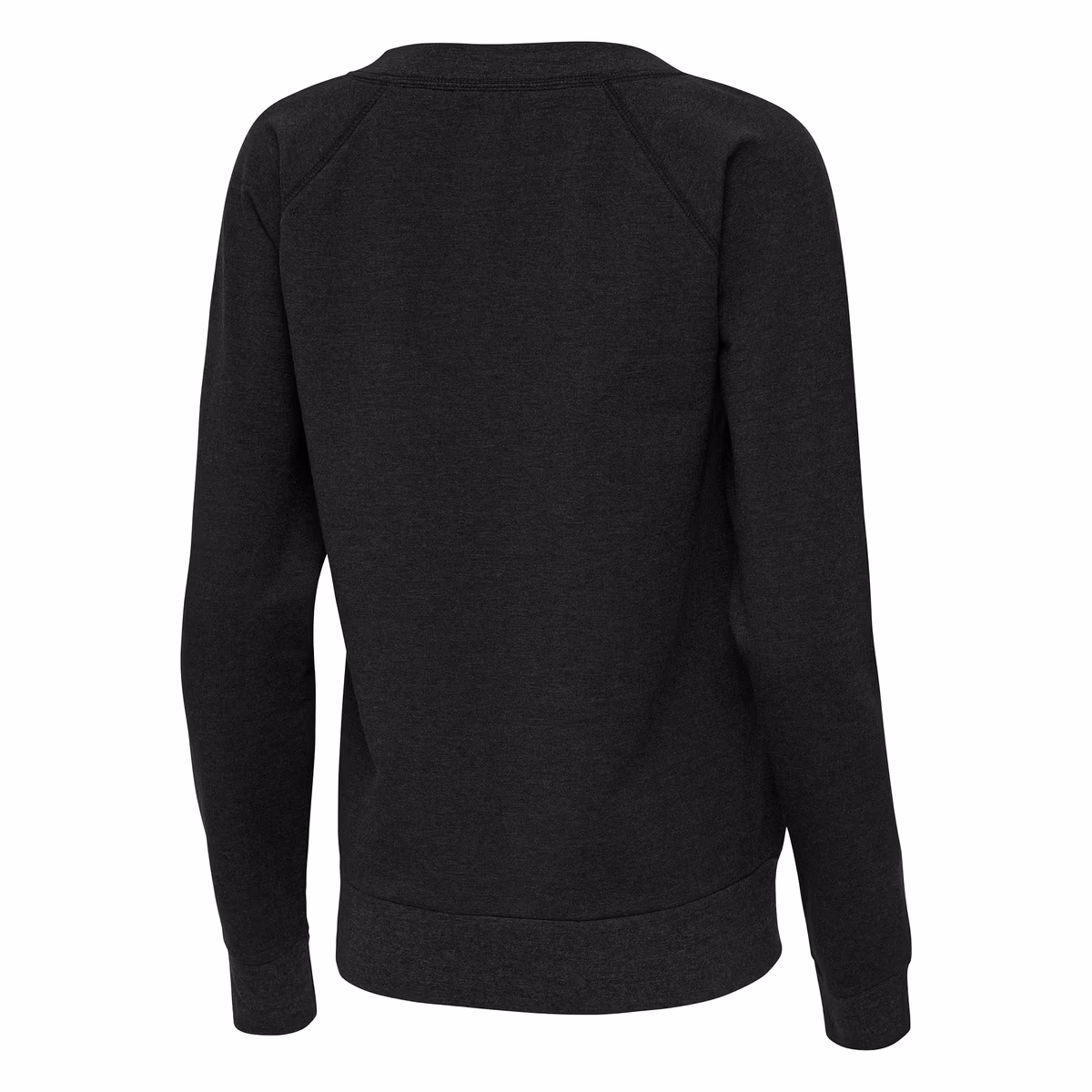 Women's Antigua Heather Black Jacob Fatu Varsity Tri-Blend V-Neck Long Sleeve T-Shirt 4 Women's Antigua Heather Black Jacob Fatu Varsity Tri-Blend V-Neck Long Sleeve T-Shirt