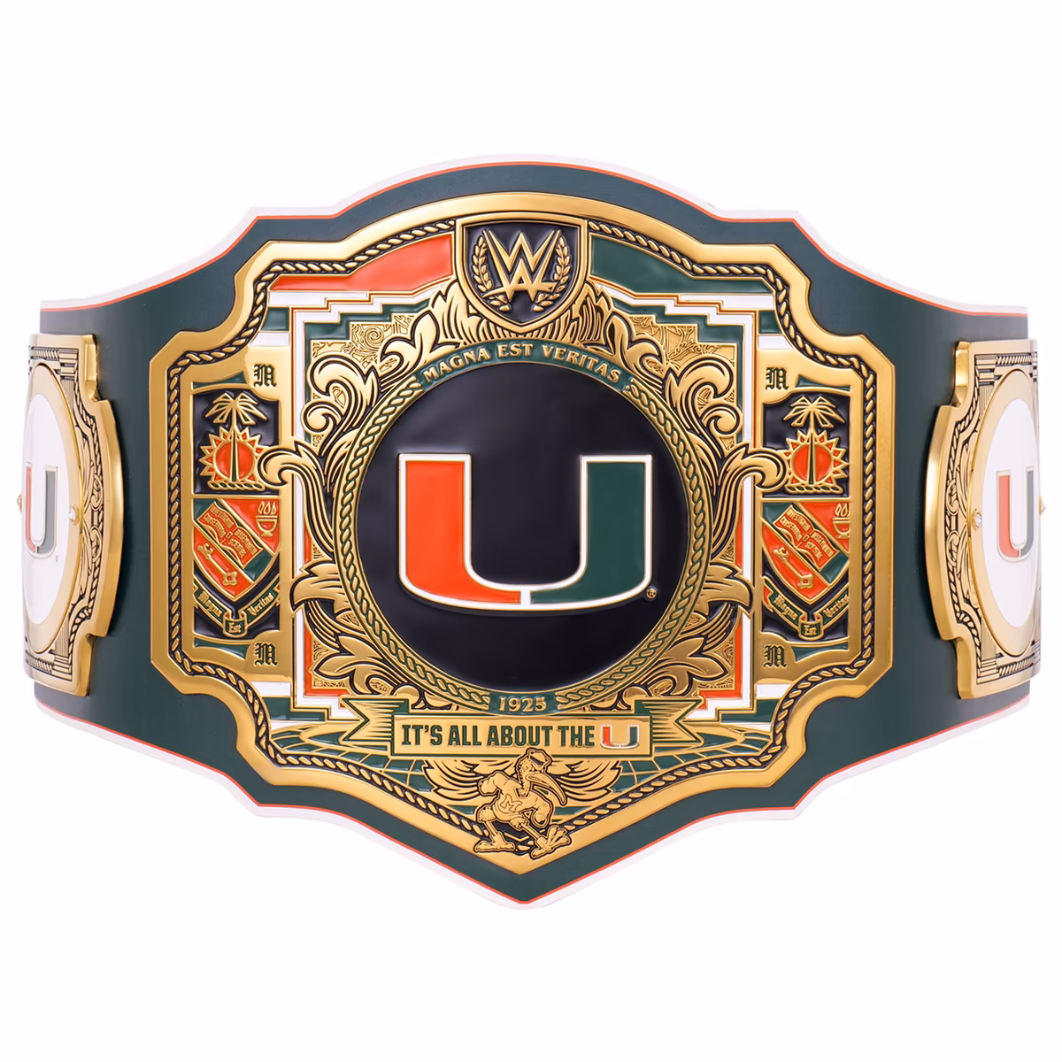 Miami Hurricanes WWE Legacy Title Belt