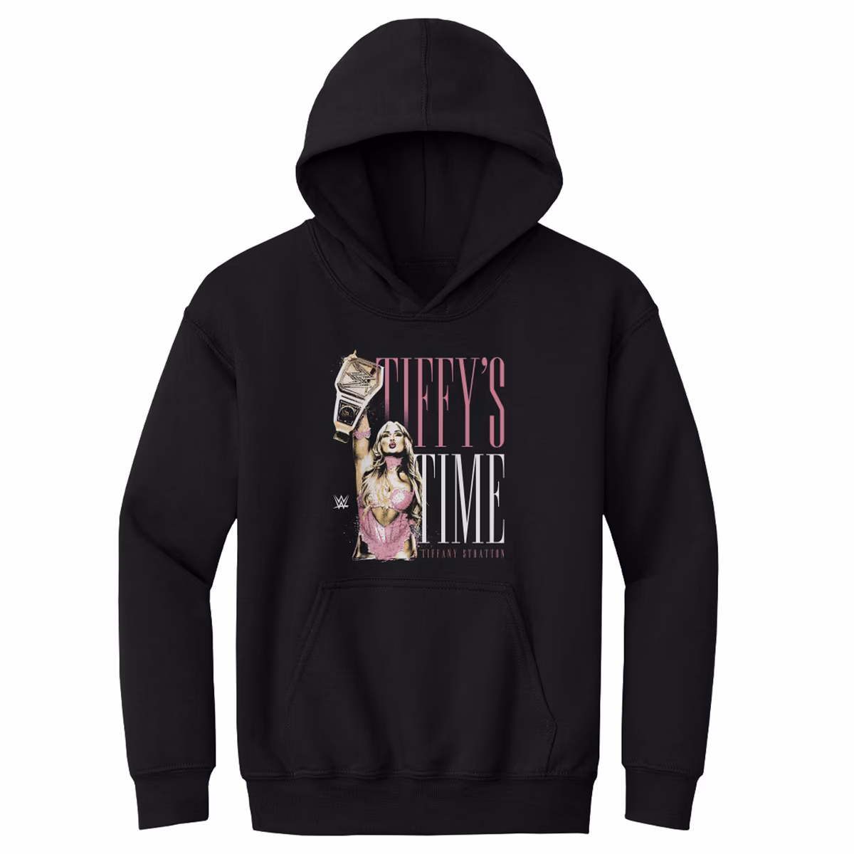 Youth 500 Level Black Tiffany Stratton Tiffy's Time Hoodie 2 Youth 500 Level Black Tiffany Stratton Tiffy's Time Hoodie