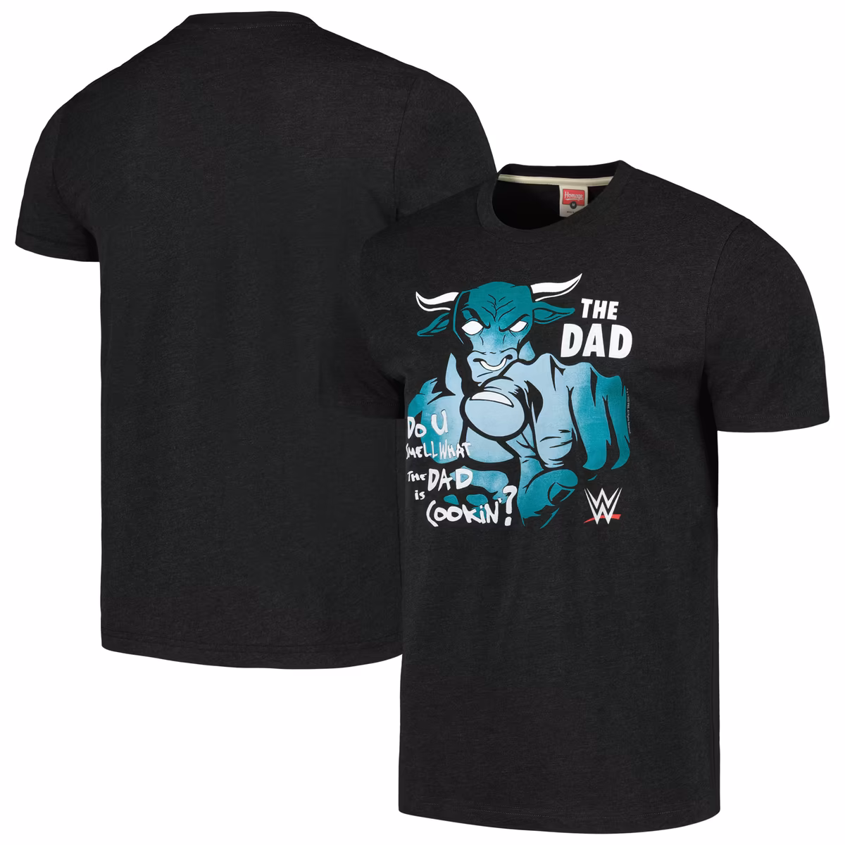 Men's Homage Heather Charcoal The Rock Do You Smell? Tri-Blend T-Shirt 1 Men's Homage Heather Charcoal The Rock Do You Smell? Tri-Blend T-Shirt
