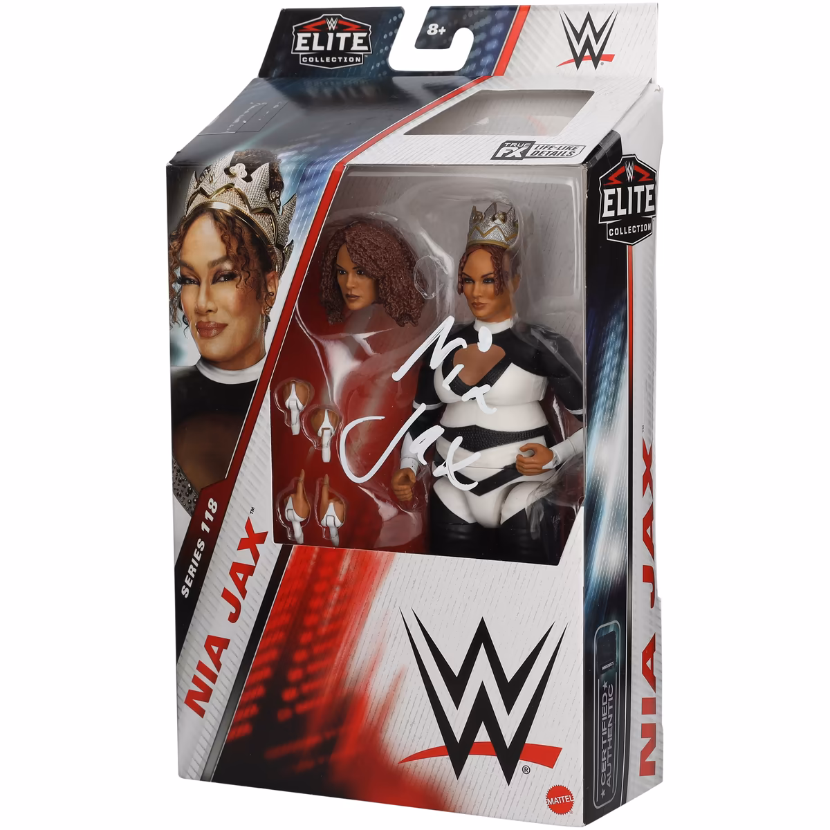 Nia Jax WWE Autographed Mattel Elite Collection Series #118 Action Figure