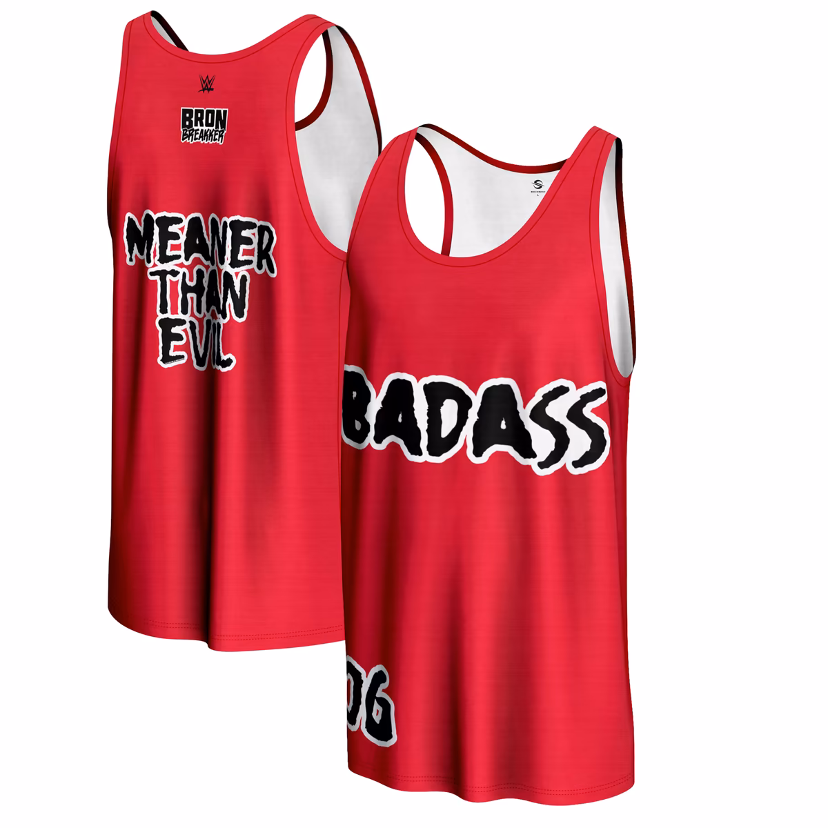 Men's ProSphere Red Bron Breakker Badass Fashion Basketball Jersey