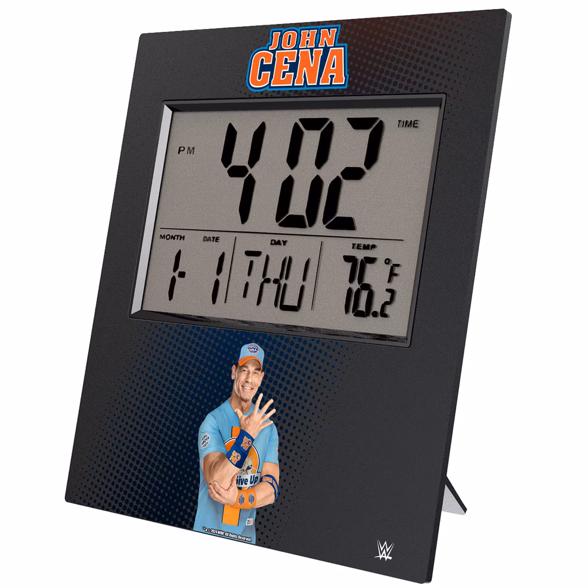 Keyscaper John Cena Digital Desk & Wall Clock 1 Keyscaper John Cena Digital Desk & Wall Clock