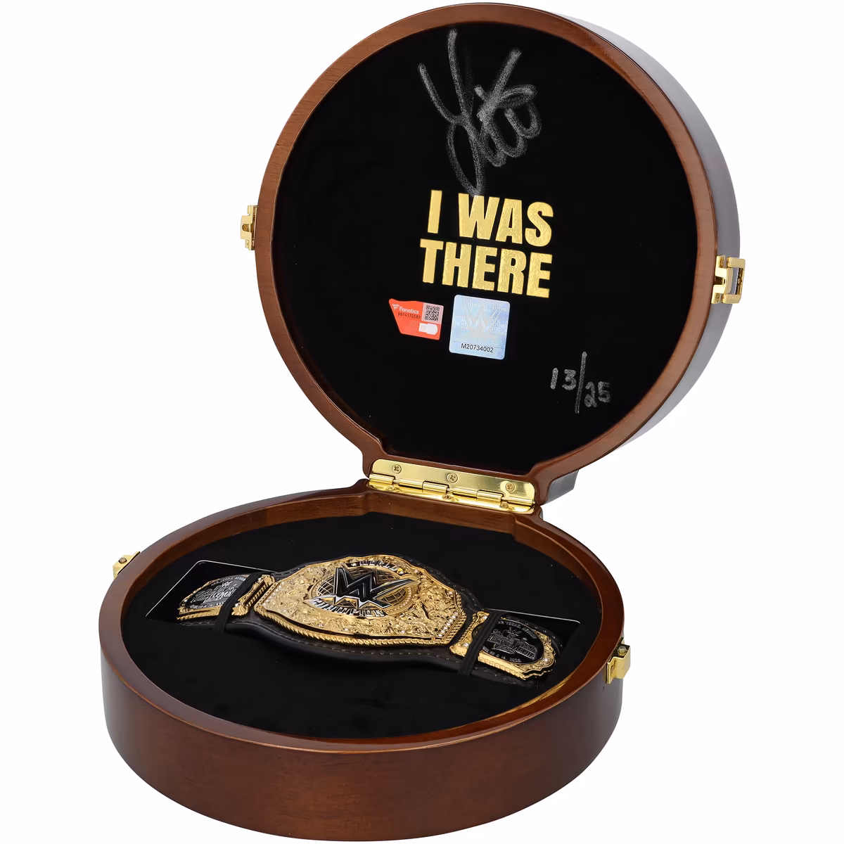 Liv Morgan WWE Autographed WrestleMania 42 Roulette Wheel Mini Title - Limited Edition of 25 2 Liv Morgan WWE Autographed WrestleMania 42 Roulette Wheel Mini Title - Limited Edition of 25