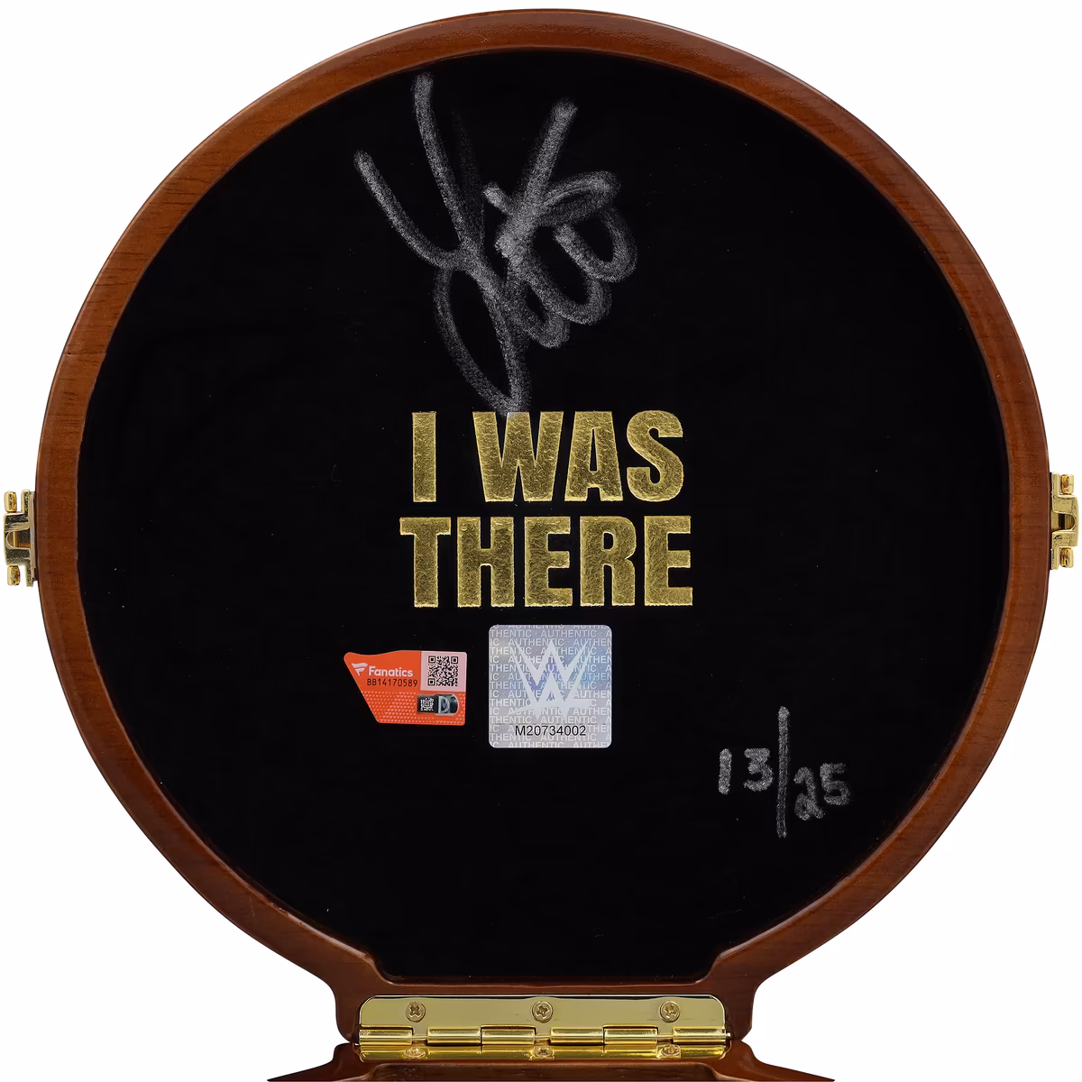 Liv Morgan WWE Autographed WrestleMania 42 Roulette Wheel Mini Title - Limited Edition of 25 3 Liv Morgan WWE Autographed WrestleMania 42 Roulette Wheel Mini Title - Limited Edition of 25