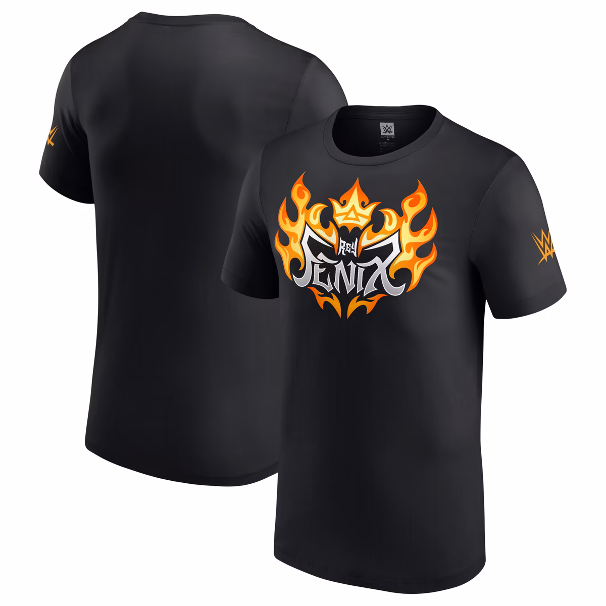 Men's Black Rey Fenix Flame Logo T-Shirt