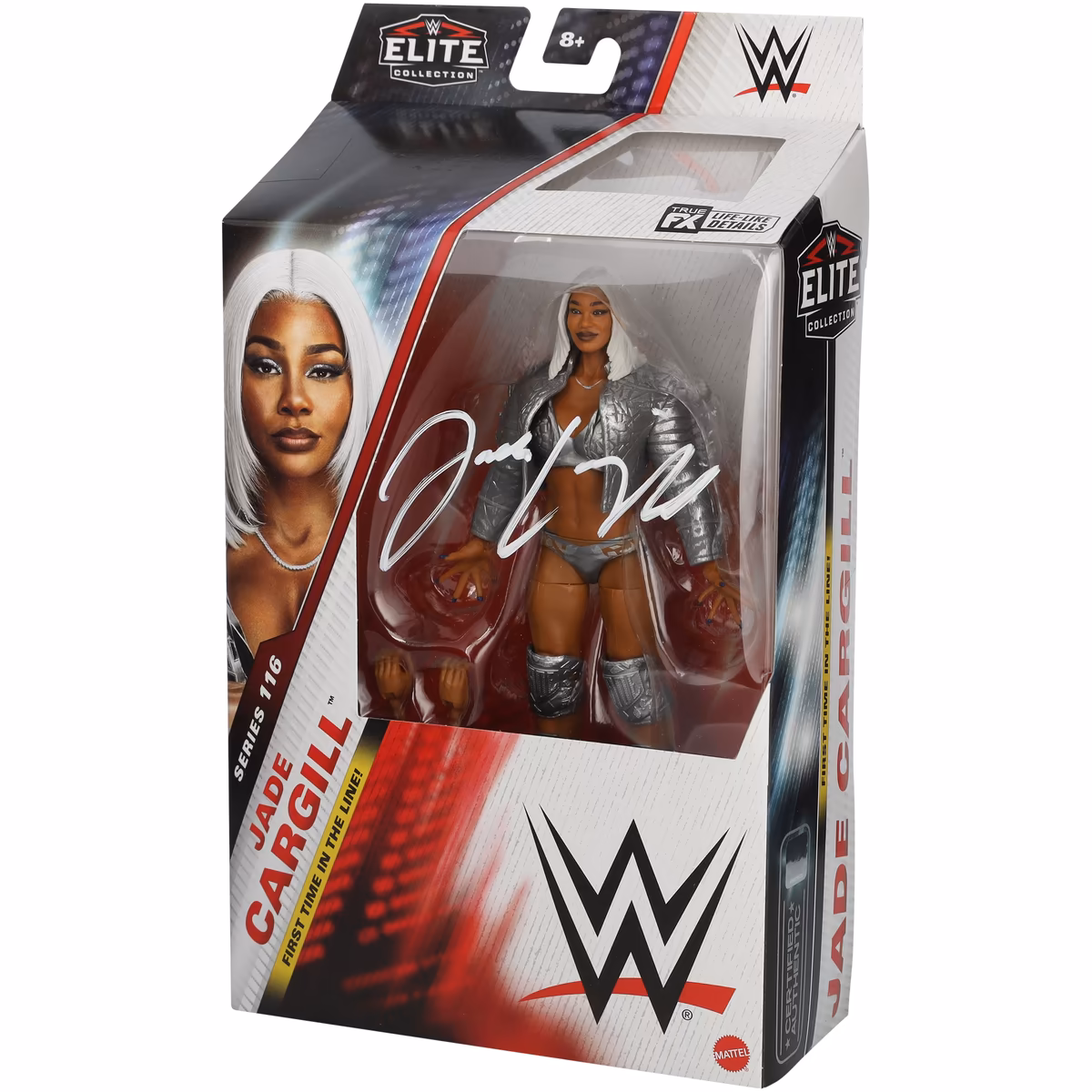 Jade Cargill WWE Autographed Mattel Elite Collection Series 116 Action Figure