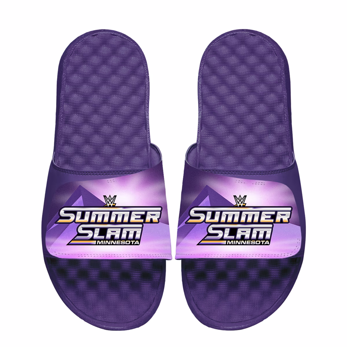 Adult ISlide Purple SummerSlam 2026 Full Bleed Slide Sandals 8 Adult ISlide Purple SummerSlam 2026 Full Bleed Slide Sandals