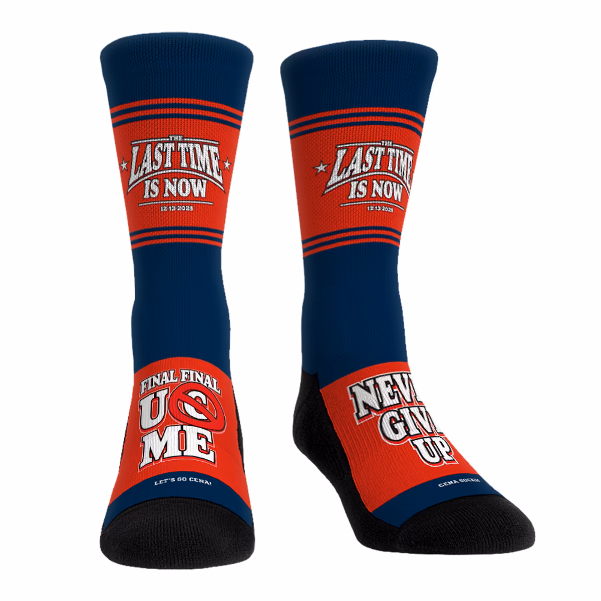 Unisex Rock Em John Cena Farewell Tour 2025 Washington D.C. Crew Socks 2 Unisex Rock Em John Cena Farewell Tour 2025 Washington D.C. Crew Socks