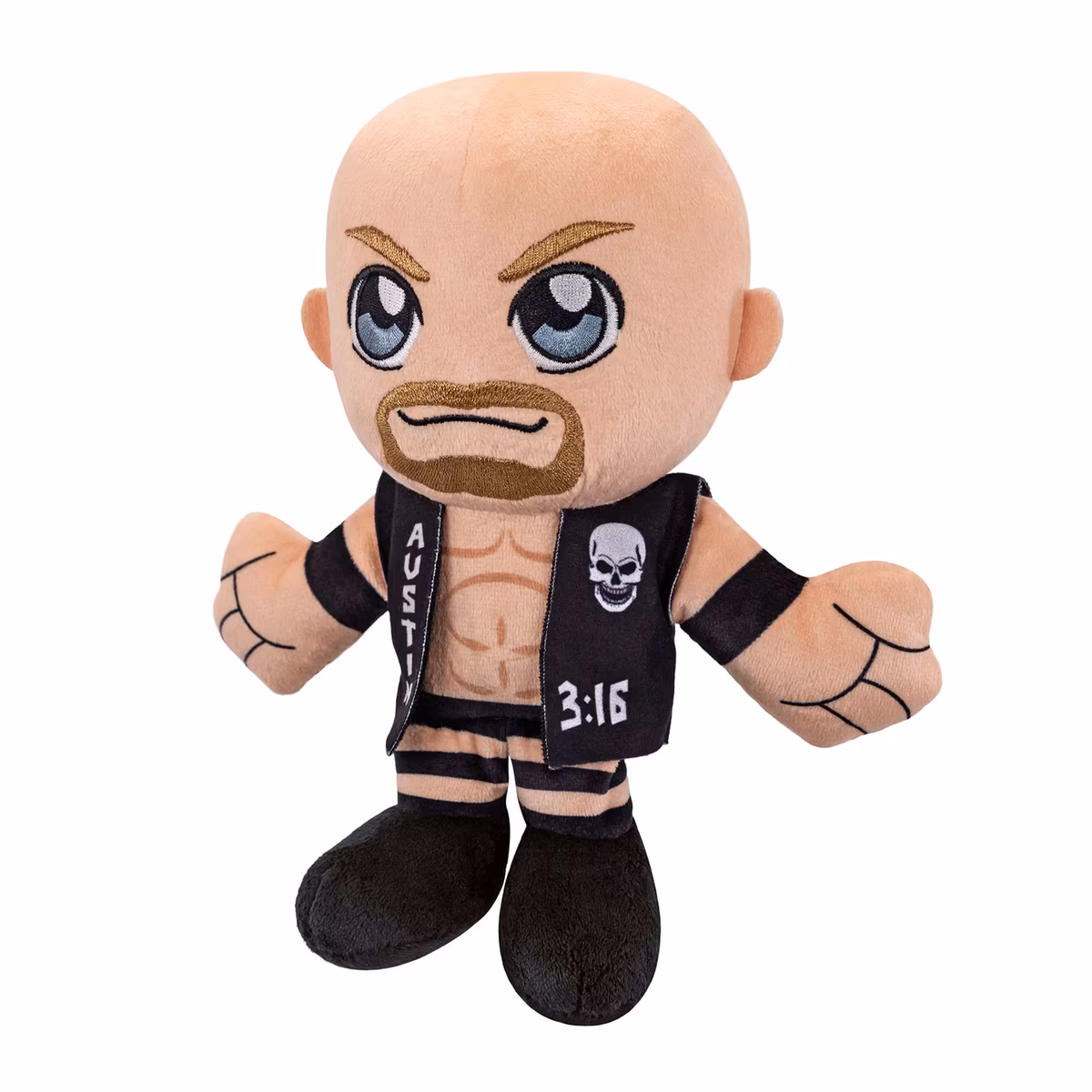 Bleacher Creatures "Stone Cold" Steve Austin WWE 8" Kuricha Sitting Plush 4 Bleacher Creatures "Stone Cold" Steve Austin WWE 8" Kuricha Sitting Plush