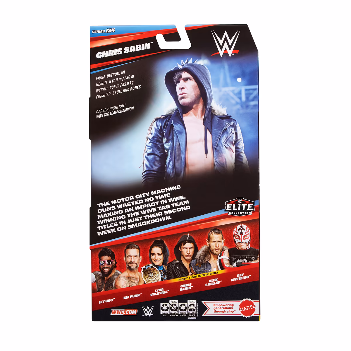 Mattel Motor City Machine Guns Chris Sabin Elite Collection Series 124 Action Figure 3 Mattel Motor City Machine Guns Chris Sabin Elite Collection Series 124 Action Figure