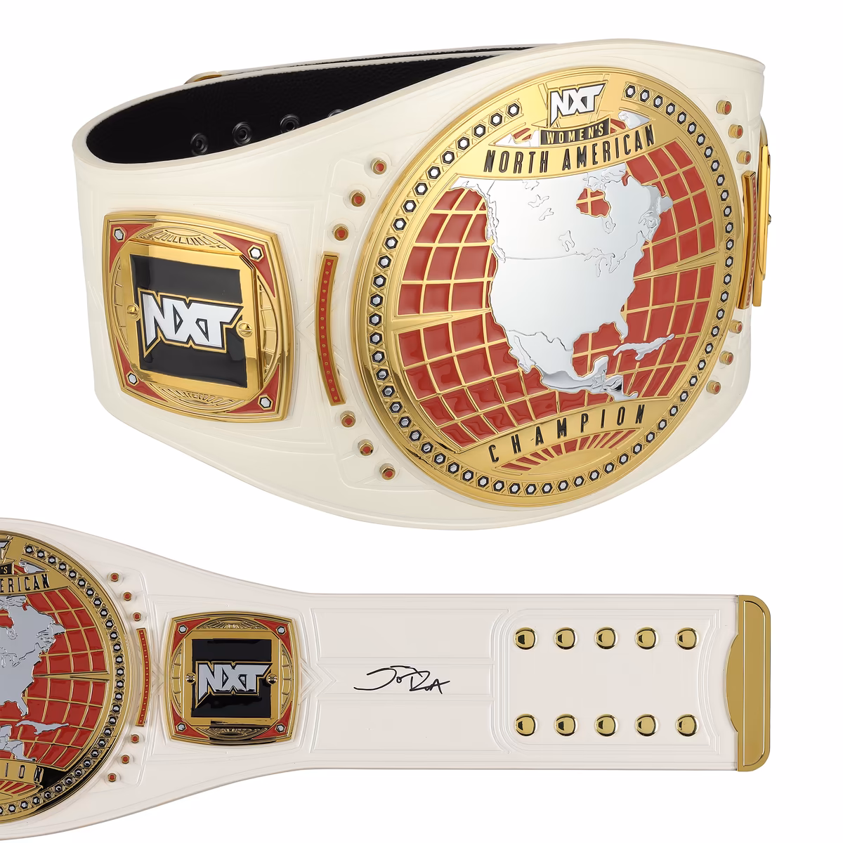 Sol Ruca WWE Autographed NXT Women's North American Championship Replica Title Belt