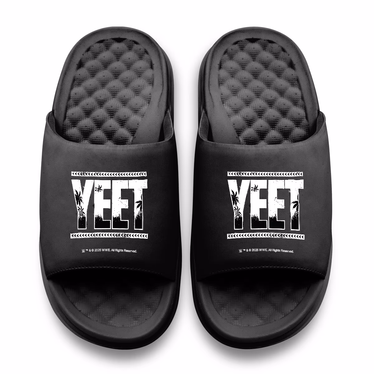 Men's ISlide Jey Uso Yeet Motive Slide Sandals 3 Men's ISlide Jey Uso Yeet Motive Slide Sandals