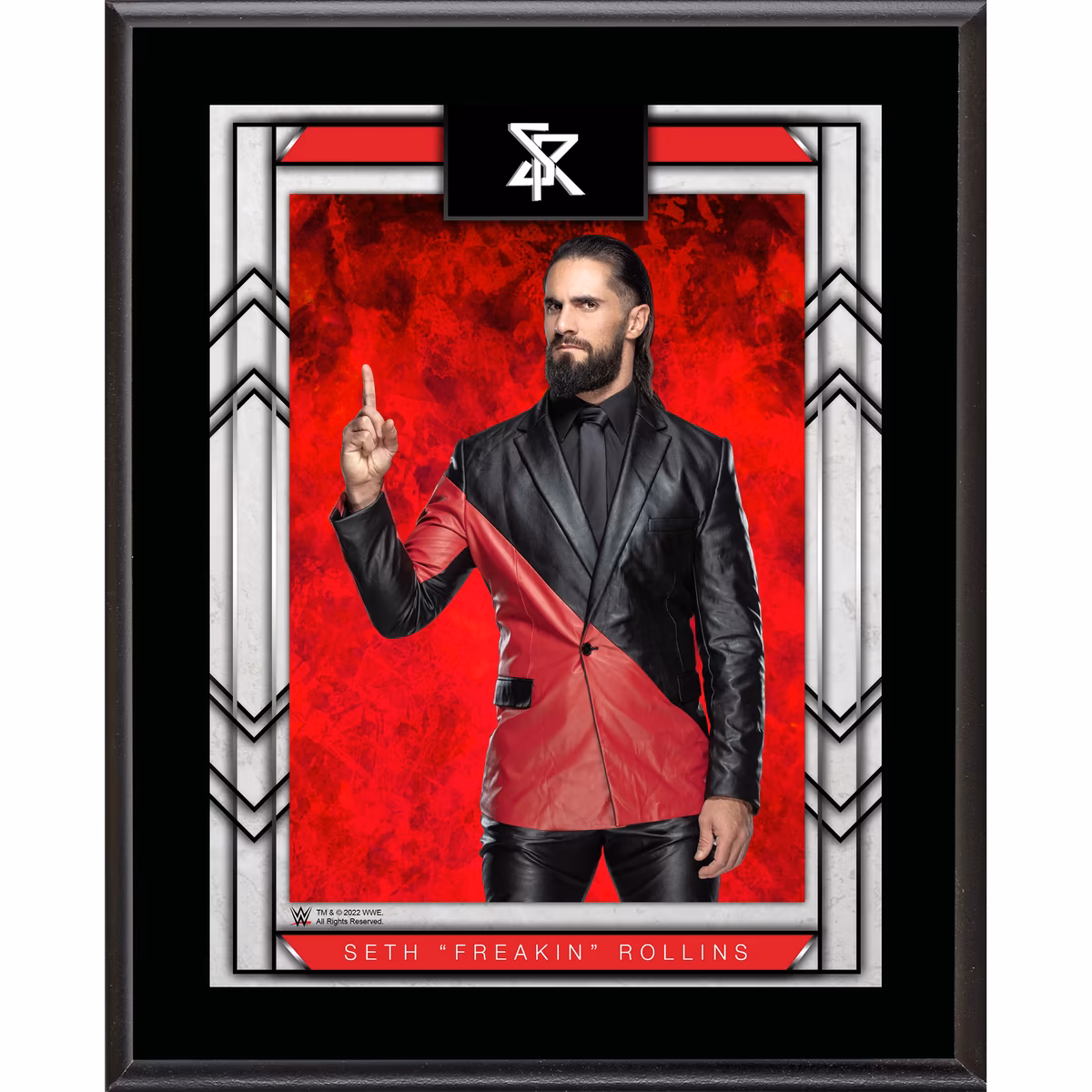 Seth "Freakin" Rollins 10.5" x 13" Sublimated Plaque