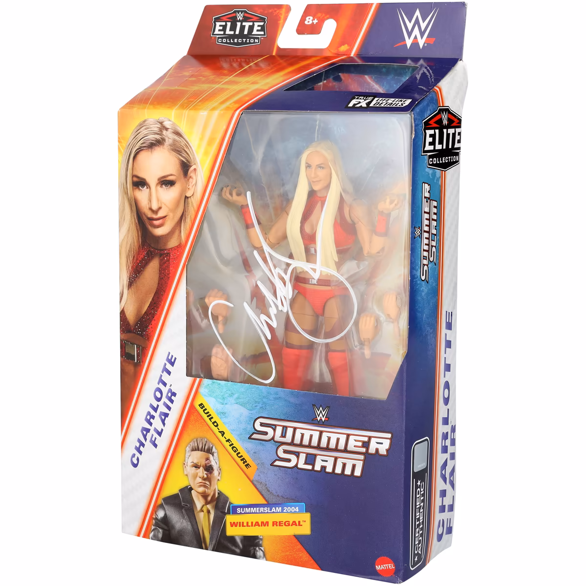 Charlotte Flair WWE Autographed Mattel Elite Collection 2025 SummerSlam Action Figure 2 Charlotte Flair WWE Autographed Mattel Elite Collection 2025 SummerSlam Action Figure