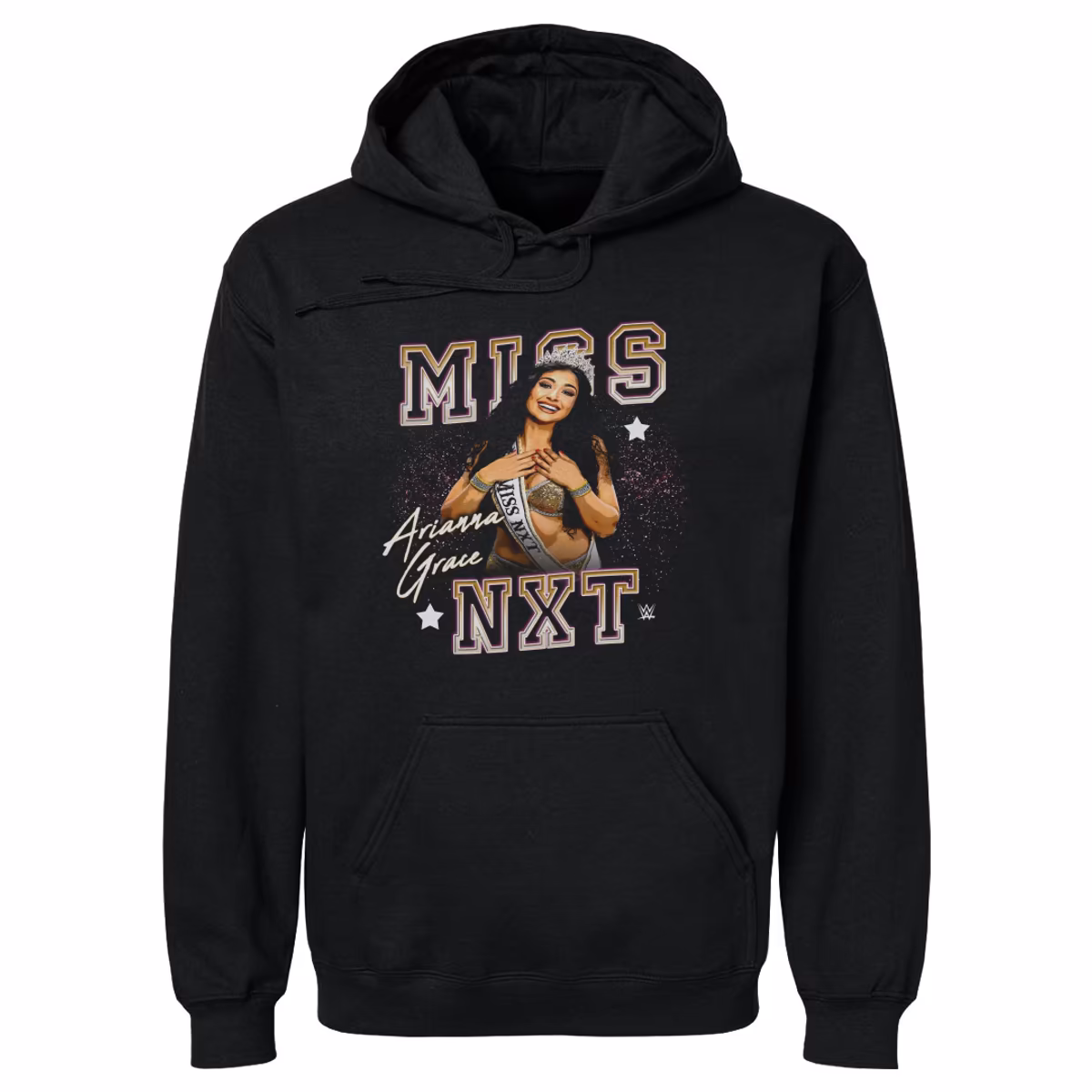 Men's 500 Level  Black Arianna Grace Miss NXT Pullover Hoodie