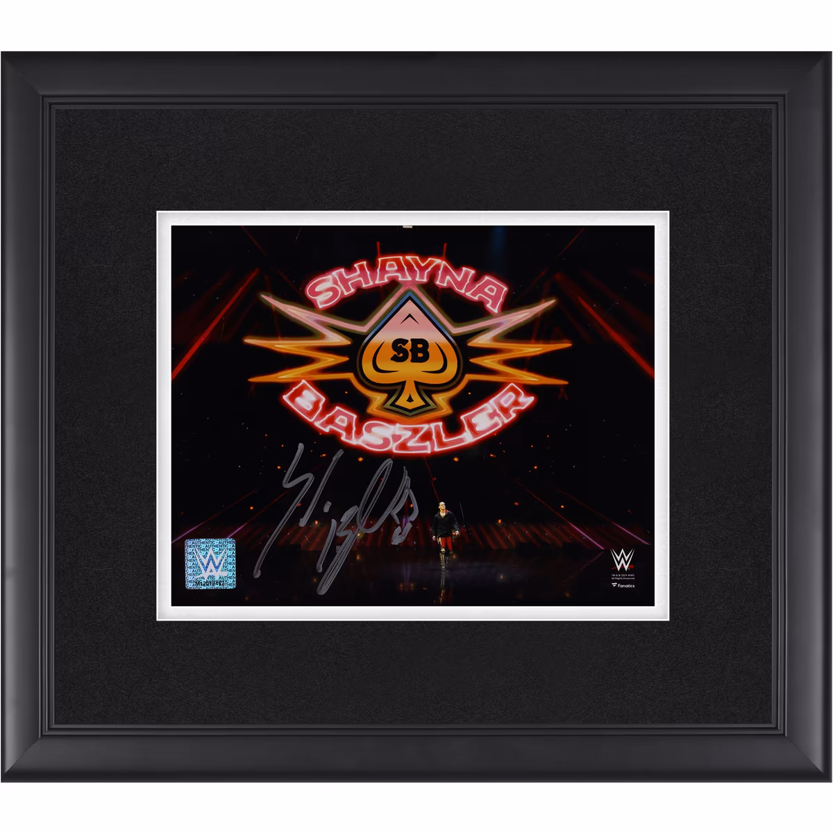 Shayna Baszler WWE Autographed Framed 8" x 10" Entrance Photograph 1 Shayna Baszler WWE Autographed Framed 8" x 10" Entrance Photograph
