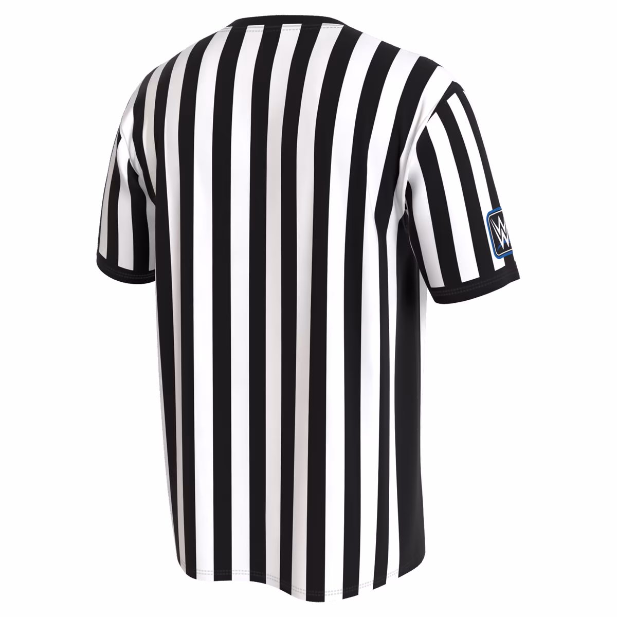 Men's ProSphere White/Black WWE SmackDown Referee T-Shirt 4 Men's ProSphere White/Black WWE SmackDown Referee T-Shirt