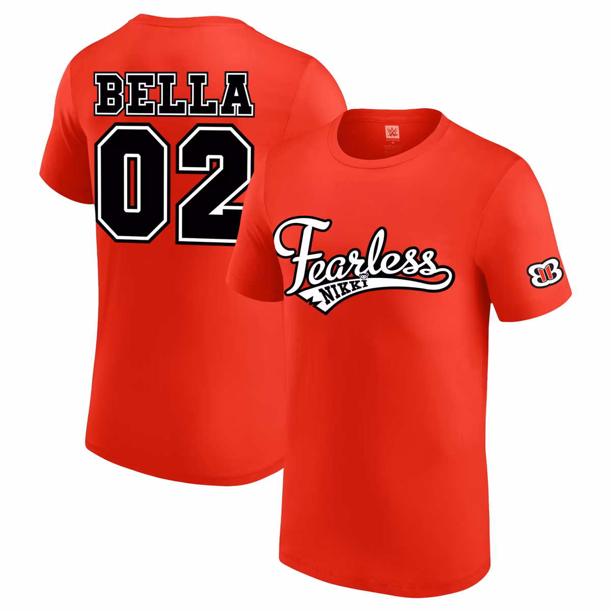 Men's Red Nikki Bella Fearless T-Shirt
