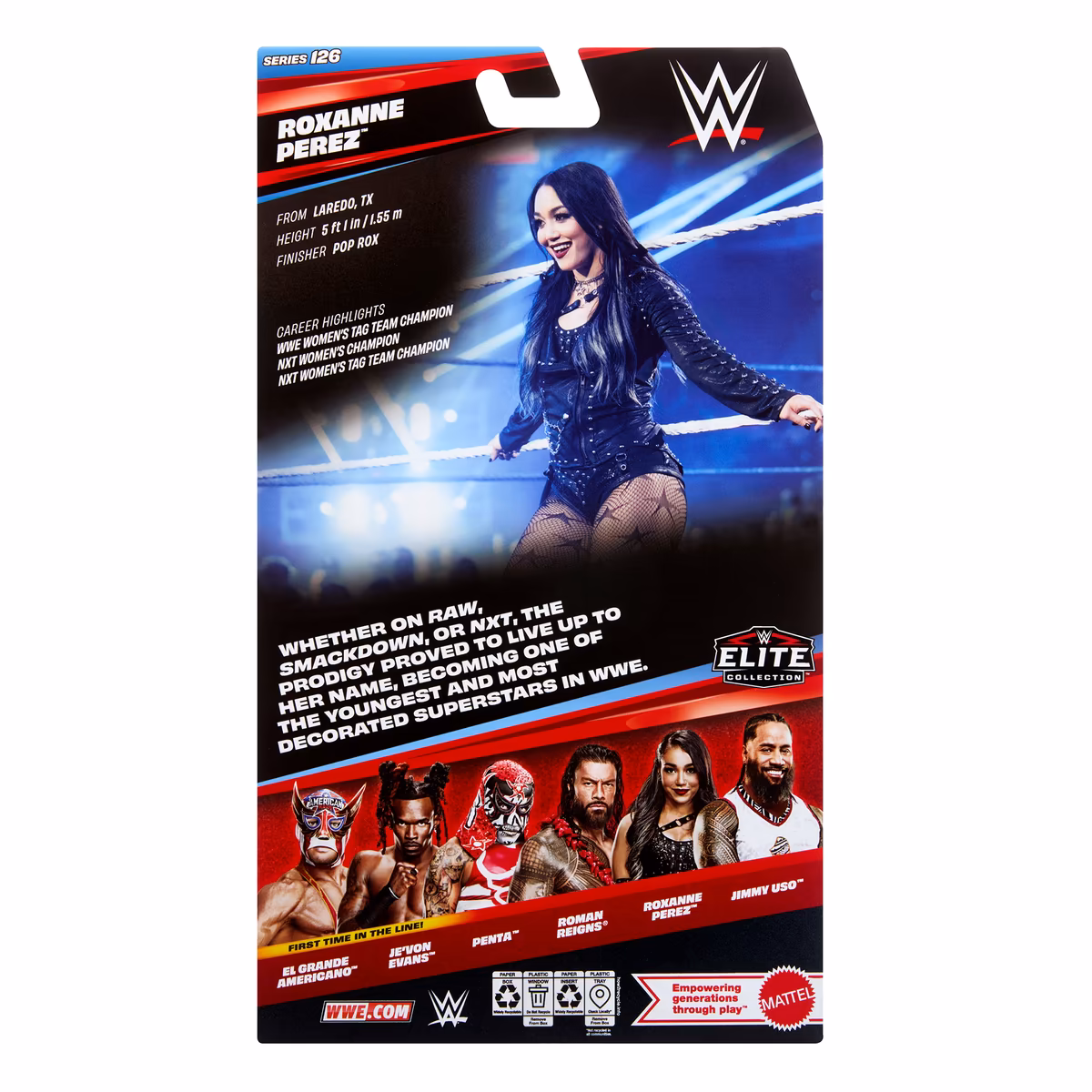 Roxanne Perez WWE Mattel Elite Collection Series 126 Action Figure 3 Roxanne Perez WWE Mattel Elite Collection Series 126 Action Figure