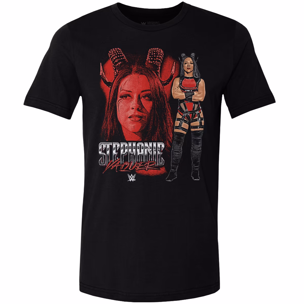 Men's 500 Level Black Stephanie Vaquer Vintage Superstar T-Shirt