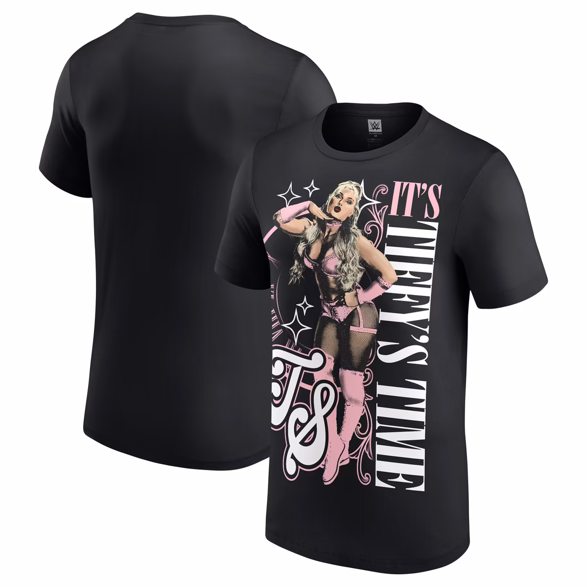 Men's Black Tiffany Stratton It's Tiffy Time T-Shirt 2 Men's Black Tiffany Stratton It's Tiffy Time T-Shirt