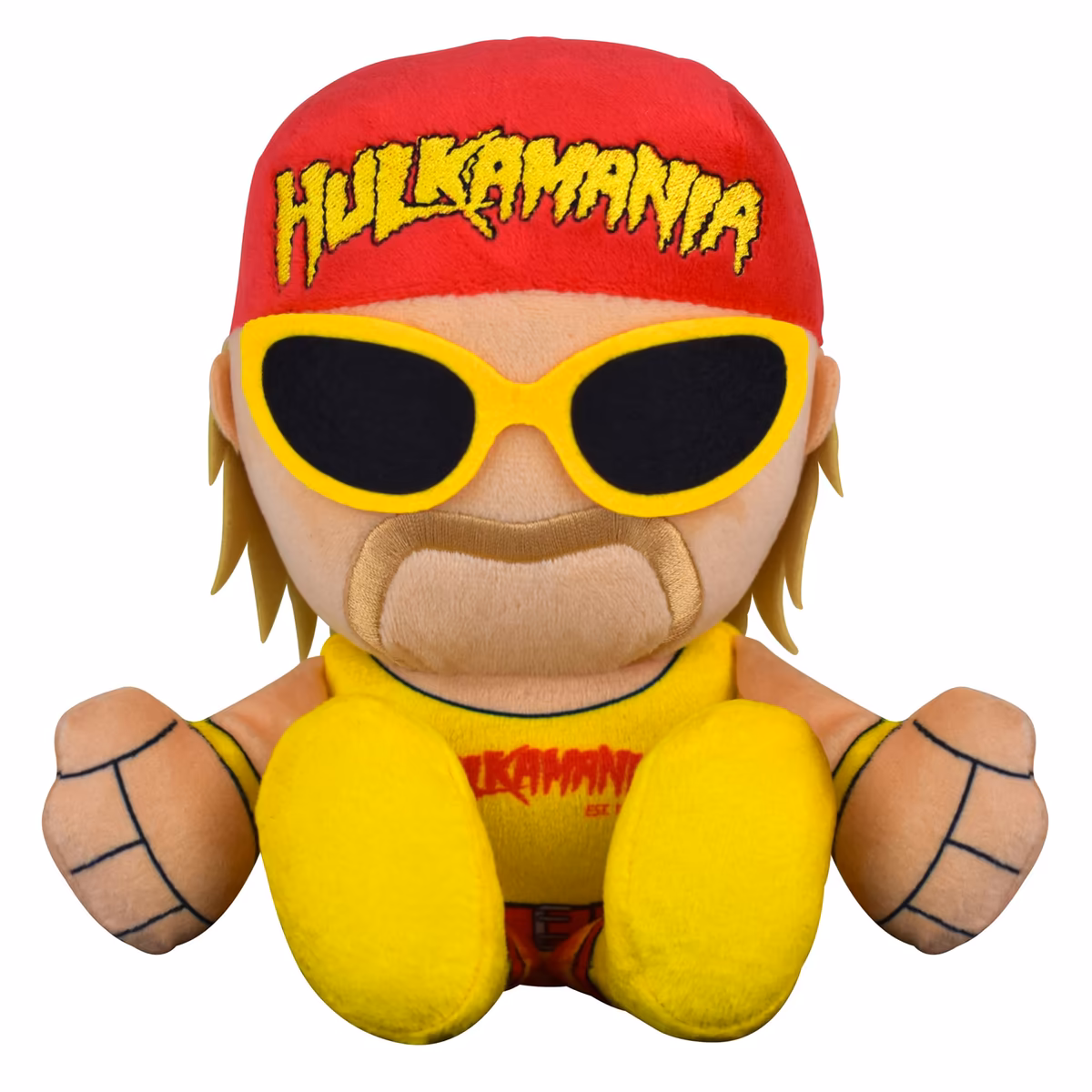 Bleacher Creatures Hulk Hogan WWE 8" Kuricha Sitting Plush