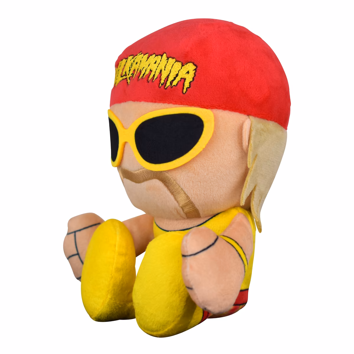 Bleacher Creatures Hulk Hogan WWE 8" Kuricha Sitting Plush 4 Bleacher Creatures Hulk Hogan WWE 8" Kuricha Sitting Plush