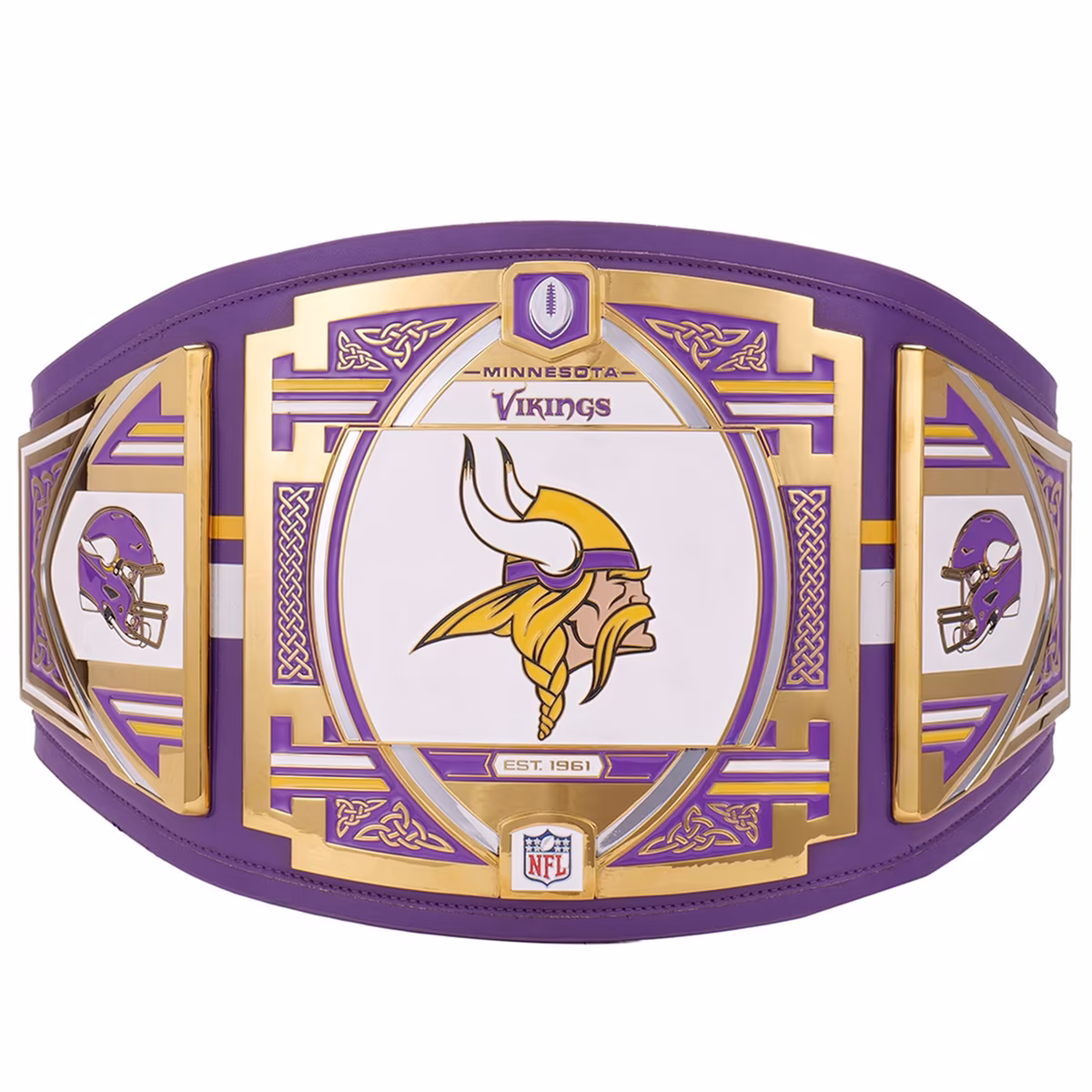 Minnesota Vikings WWE Legacy Title Belt 2 Minnesota Vikings WWE Legacy Title Belt