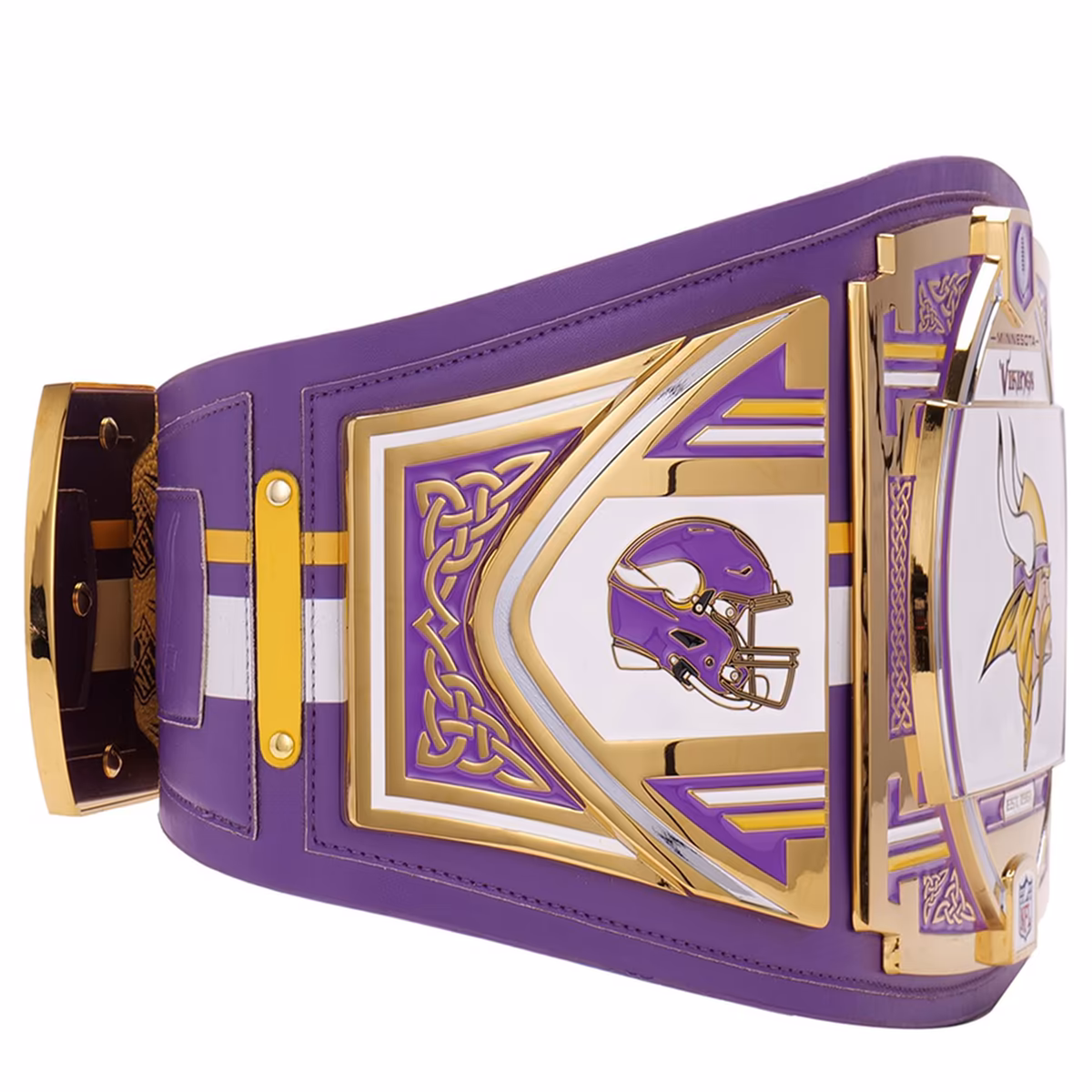 Minnesota Vikings WWE Legacy Title Belt 3 Minnesota Vikings WWE Legacy Title Belt