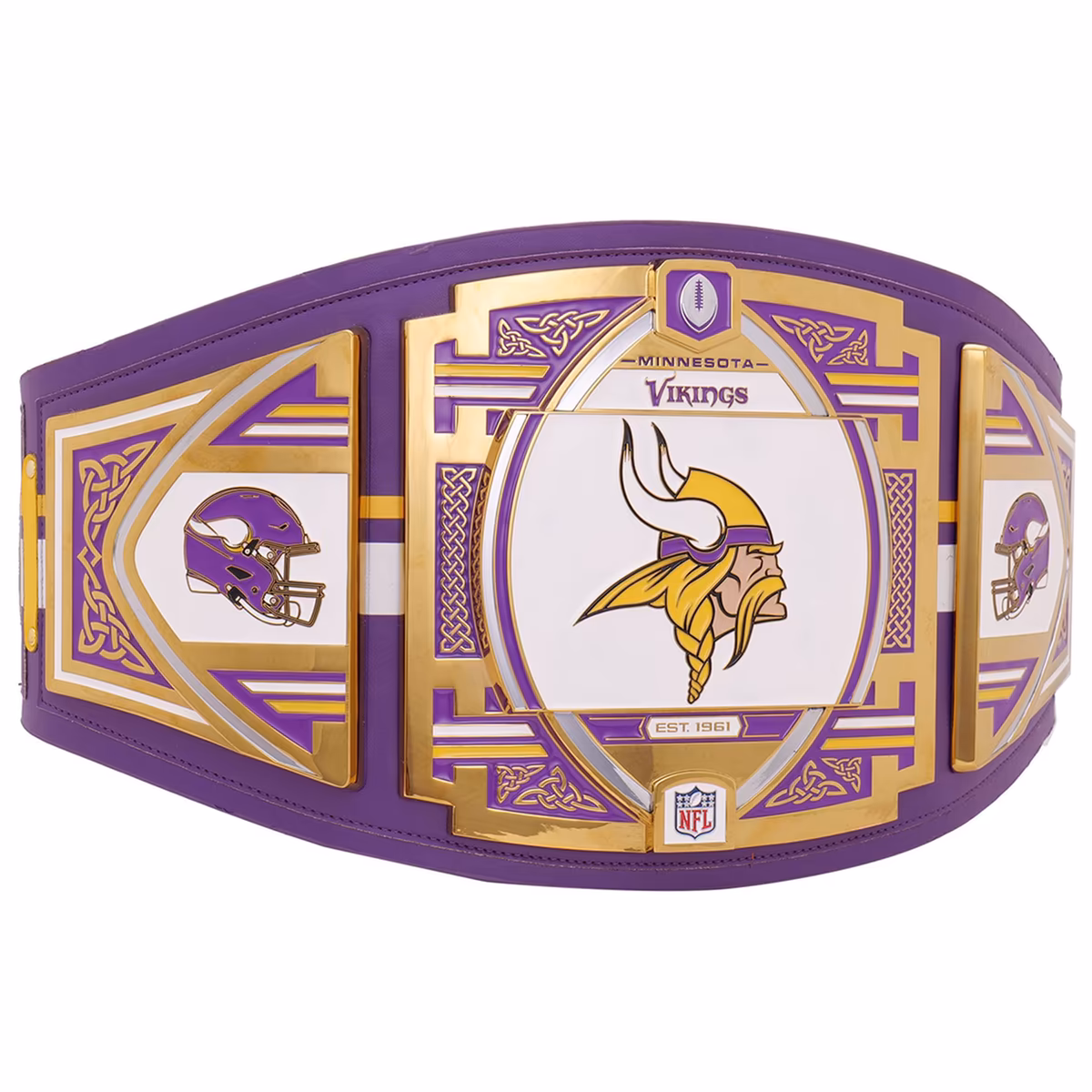 Minnesota Vikings WWE Legacy Title Belt 6 Minnesota Vikings WWE Legacy Title Belt