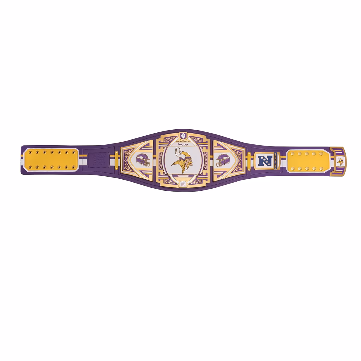 Minnesota Vikings WWE Legacy Title Belt 7 Minnesota Vikings WWE Legacy Title Belt
