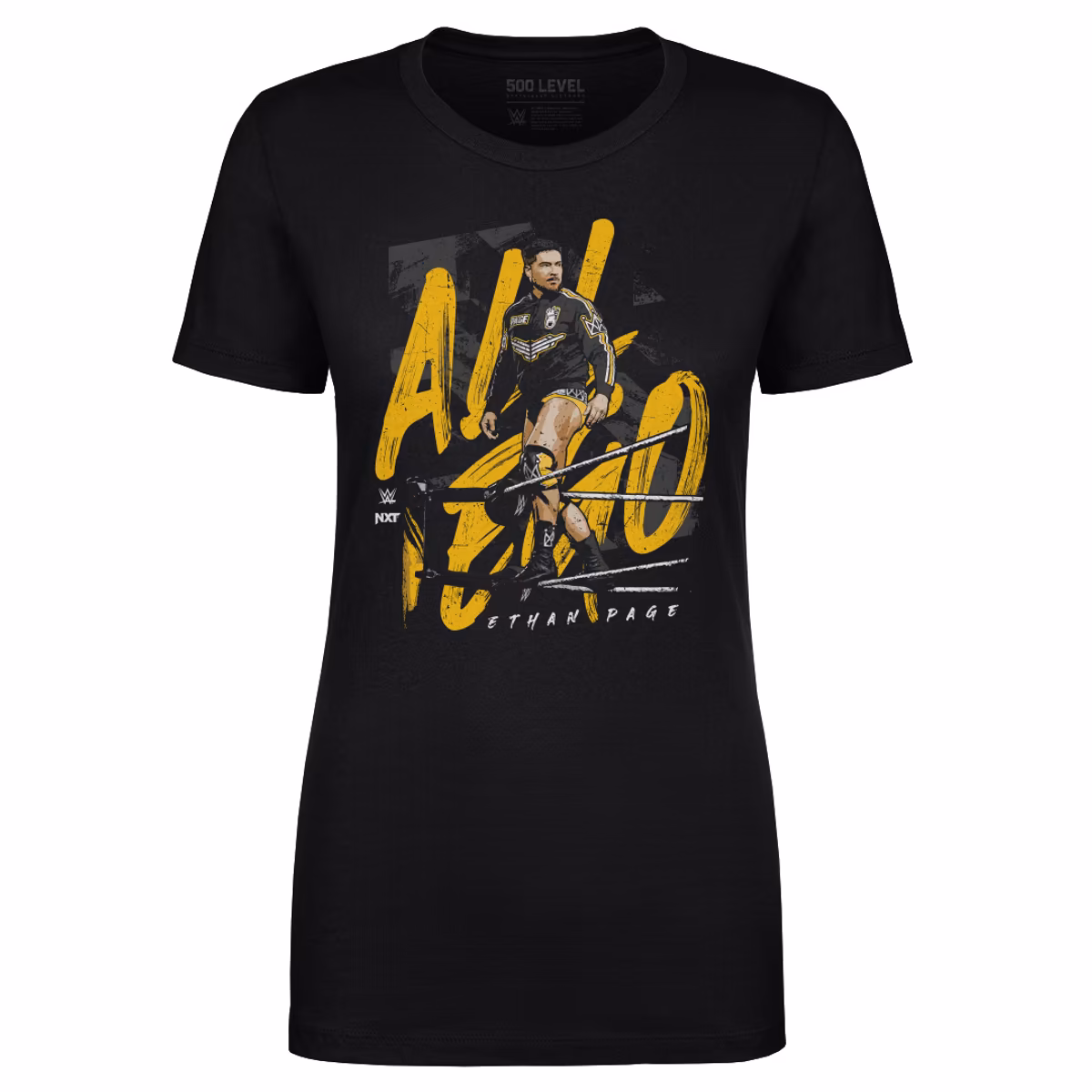 Women's 500 Level Black Ethan Page All Ego T-Shirt 1 Women's 500 Level Black Ethan Page All Ego T-Shirt