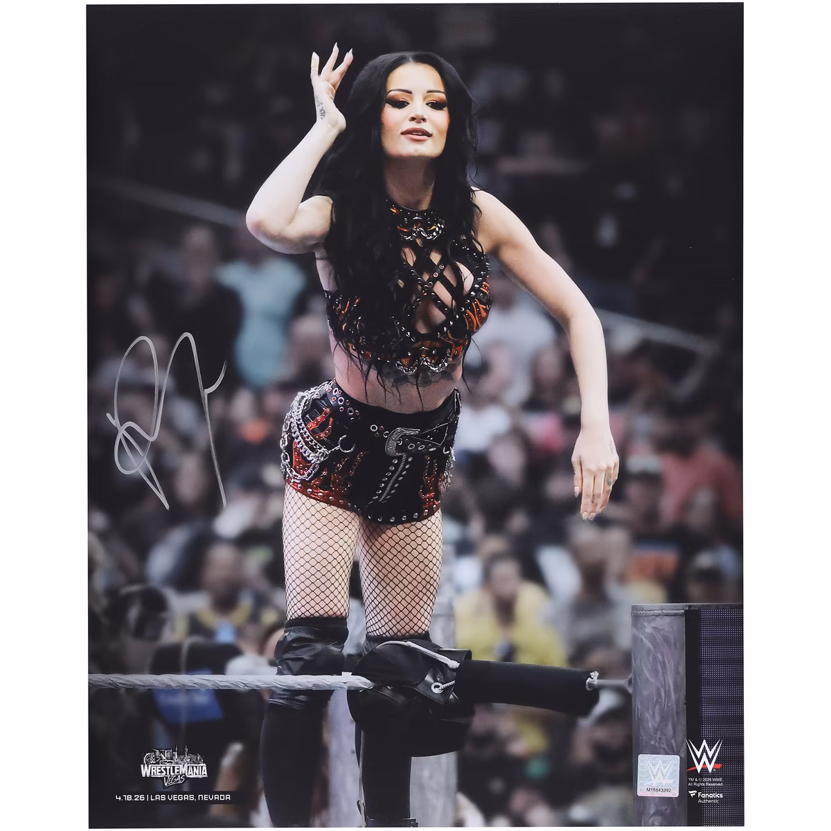 Paige WWE Autographed 16" x 20" WrestleMania 42 Return Photograph 4 Paige WWE Autographed 16" x 20" WrestleMania 42 Return Photograph