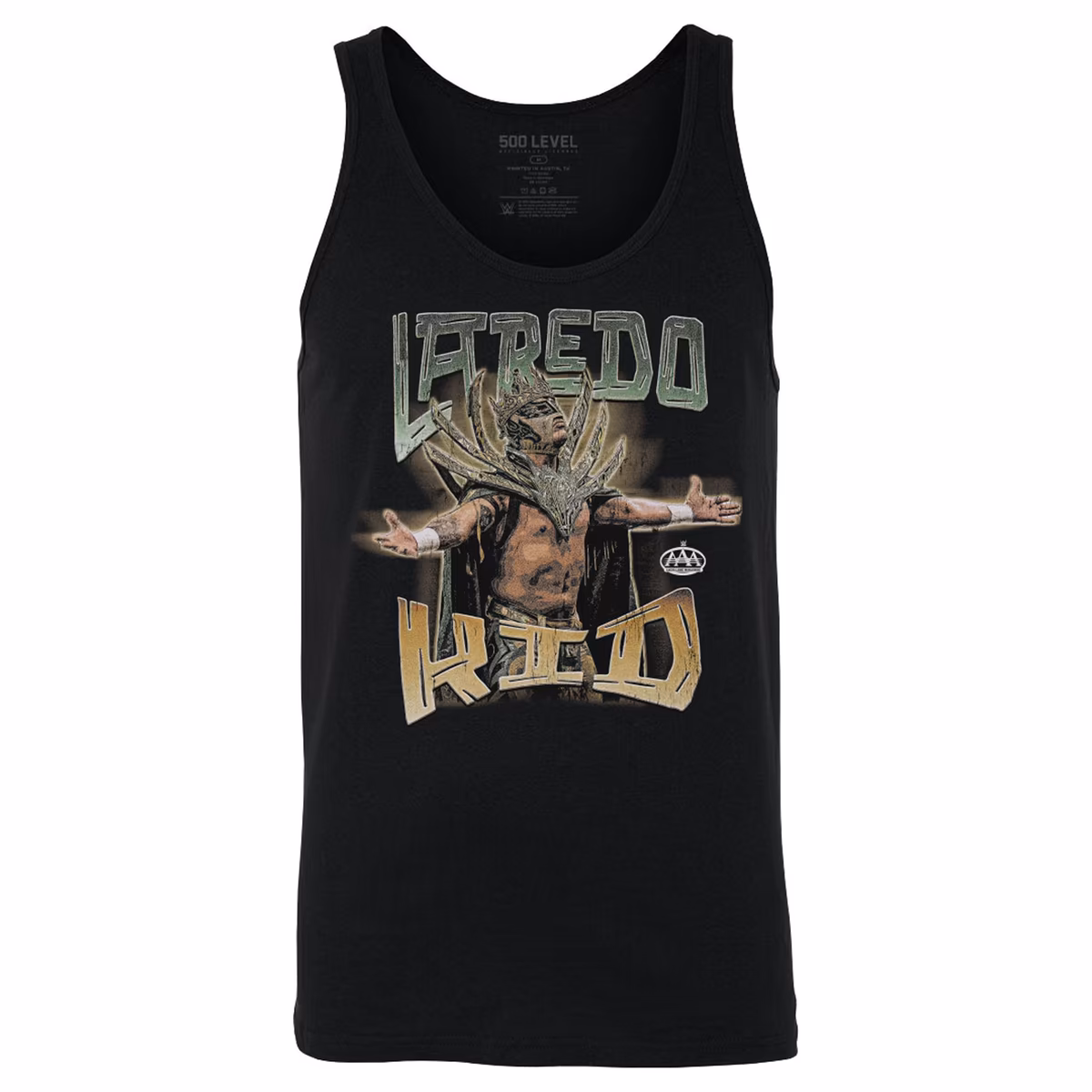 Men's 500 Level Black Laredo Kid Grunge Tank Top