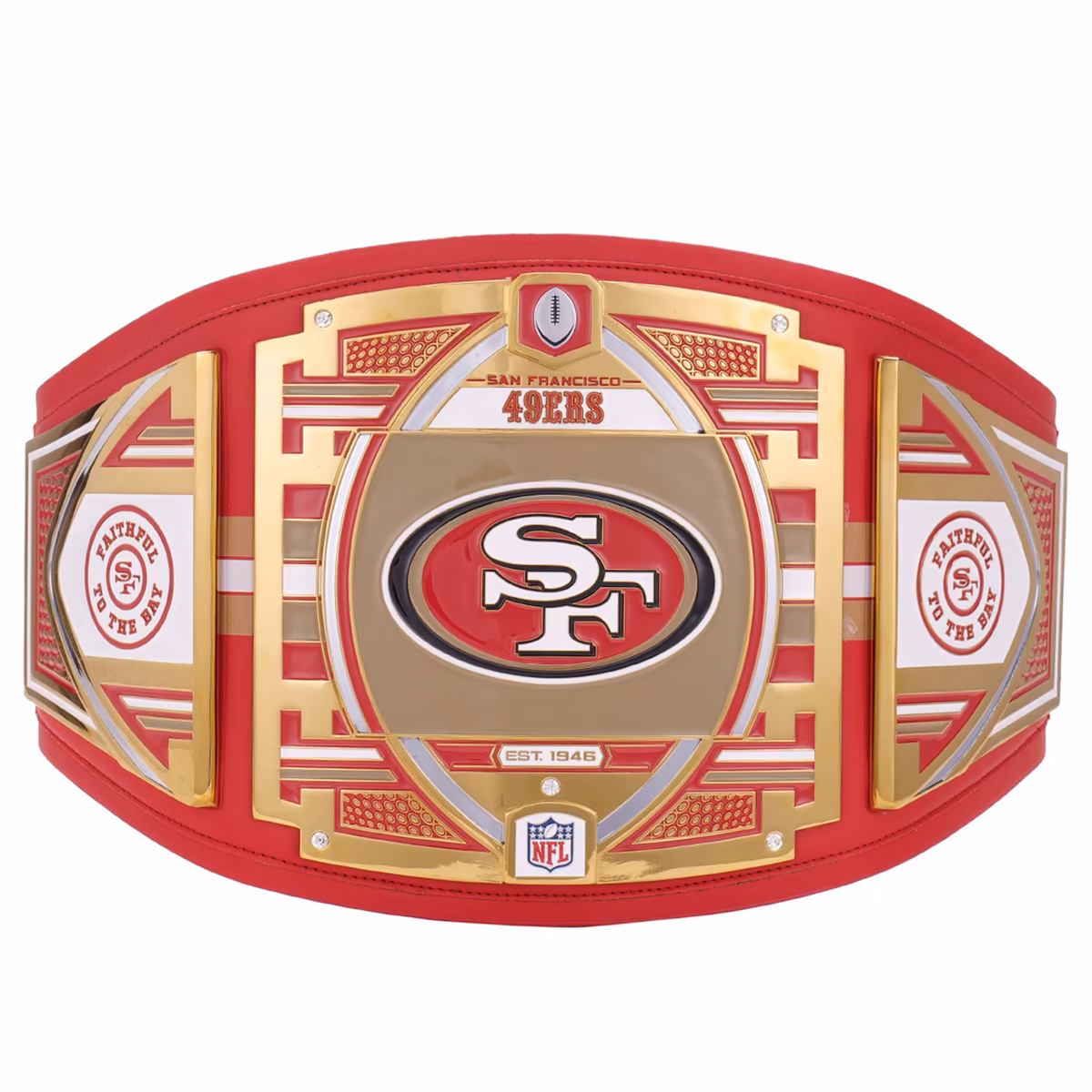 San Francisco 49ers WWE Legacy Title Belt 2 San Francisco 49ers WWE Legacy Title Belt